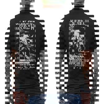 Black Death European Tour 1347 1351 Creepy Medieval Rat Men's T-shirt Back Print - Thegiftio