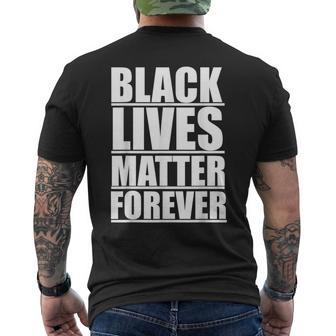 Black Lives Matter Forever Blm Protest Equality Justice Men's T-shirt Back Print - Monsterry AU