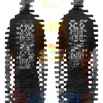 Black History T Black History Is American History Men's T-shirt Back Print - Seseable