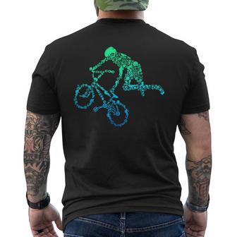 Bmx Stunt Dirt Bike Freestyle Driver T-Shirt mit Rückendruck - Geschenkecke