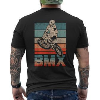 Bmx Vintage Bike Fans Boys Youth Bike Bmx Men's T-shirt Back Print - Monsterry CA