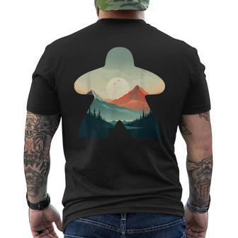 Board Game Nature Adventure For Board Gaming Lovers Men's T-shirt Back Print | Mazezy DE