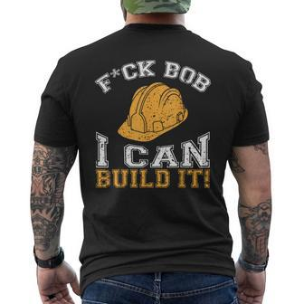 Bob Builder I Construction Worker Men's T-shirt Back Print - Seseable