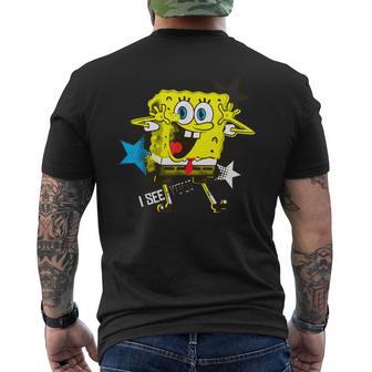 Bob Esponja Pantalones Cuadrados Bob Esponja Nosemos Camiseta Hombre Estampado Espalda - Regaloses