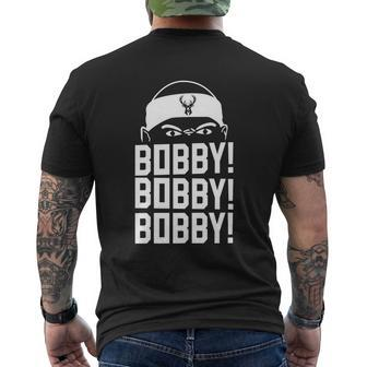 Bobby Bobby Bobby Milwaukee Basketball V7 Mens Back Print T-shirt - Thegiftio UK