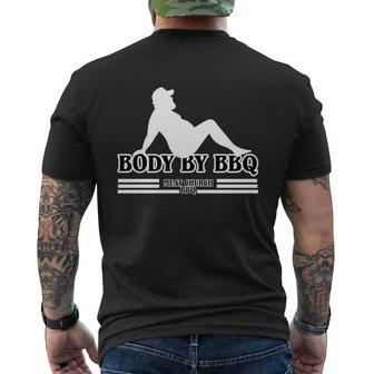 Body By Bbq Vintage Meat Church Mens Back Print T-shirt - Thegiftio UK