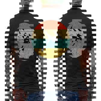 Bodyboarderintage Retro Puesta De Sol Surf Bodyboard Surfer Camiseta Hombre Estampado Espalda - Regaloses