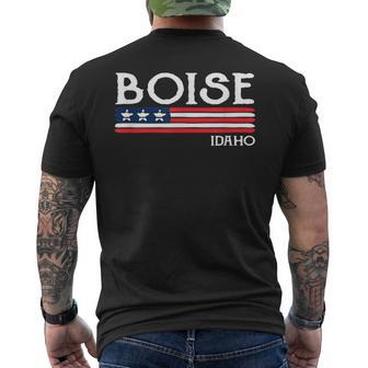 Boise Idaho Souvenir Men's T-shirt Back Print - Monsterry DE