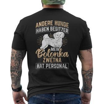 Bolonka Hat Personal Dog Pet Bolonka Zwetna T-Shirt mit Rückendruck - Seseable