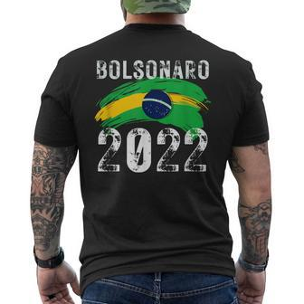 Bolsonaro 2022 V2 Mens Back Print T-shirt - Thegiftio UK