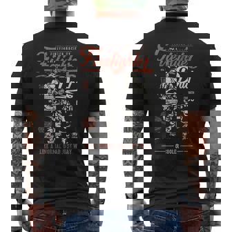 Bomberos Papá Departamento Bombero Bombero Camiseta Hombre Estampado Espalda - Regaloses