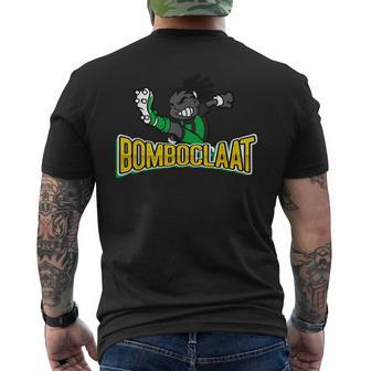 Bomboclaat Jamaican Slang Saying Men's T-shirt Back Print - Monsterry