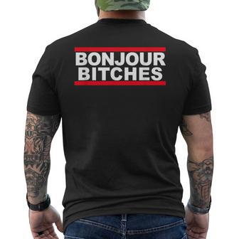 Bonjour Bitches T-Shirt mit Rückendruck - Seseable