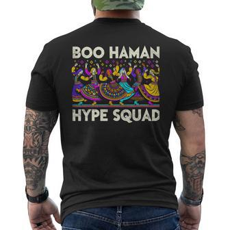 Boo Haman Hype Squad Fun Women's Jewish Purim Tradition Men's T-shirt Back Print - Seseable