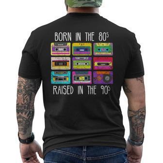 Born In The 80S But The 90S Made Me Men's T-shirt Back Print - Thegiftio UK