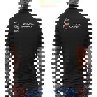 Borracho Nacional Ropa Divertida De Policía Para Fiestas Camiseta Hombre Estampado Espalda - Regaloses
