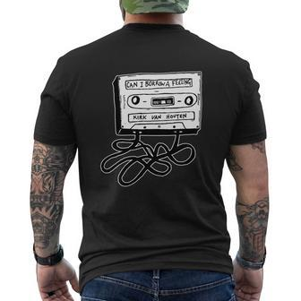 Can I Borrow A Feeling Tape T-Shirt Mens Back Print T-shirt - Thegiftio UK