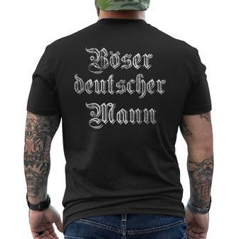 Böser Deutschmann I Patriot I Germany T-Shirt mit Rückendruck - Seseable