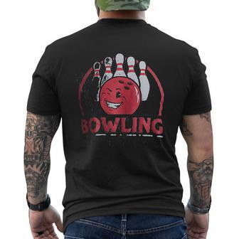 Bowling Is Right Up My Alley Mens Back Print T-shirt - Thegiftio UK