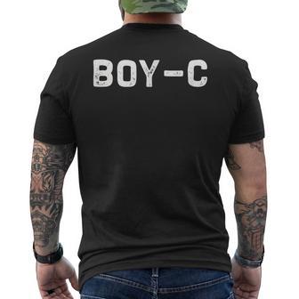 Boy-C Boise Idaho Famouspotato Boy-See Men's T-shirt Back Print - Monsterry