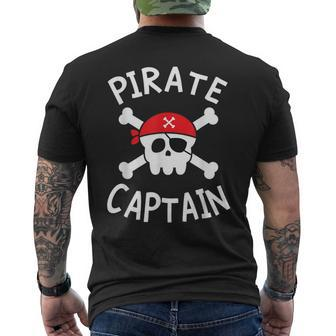 Boys Pirate Captain Pirate Birthday Party Group Matching Men's T-shirt Back Print - Monsterry DE