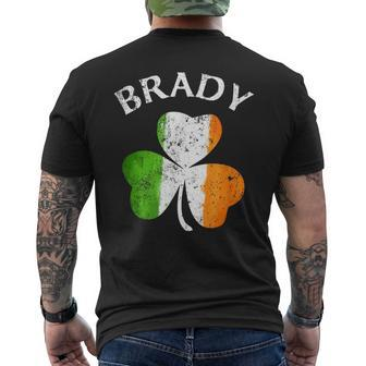 Brady Irish Family Name Men's T-shirt Back Print - Seseable