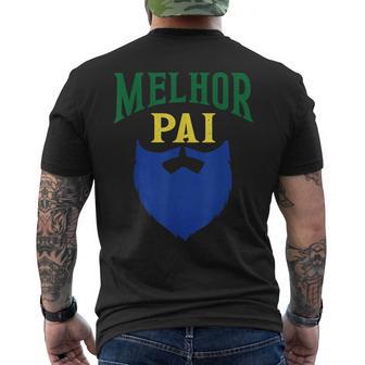 Brasilianisches Brasilien-Papa Dia Dos Pais Pai T-Shirt mit Rückendruck - Geschenkecke