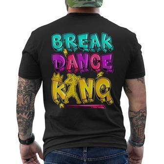 Break Dance Hip Hop B-Boy Breakdancing Men's T-shirt Back Print - Monsterry