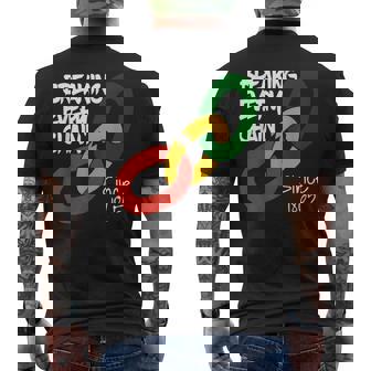 Breaking Every Chain Since 1865 Junenth Freedom Men's T-shirt Back Print - Seseable