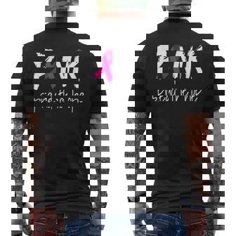 Breast Cancer Awareness Pink Spread The Hope Men's T-shirt Back Print - Thegiftio