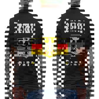 Bremen Alemania Bandera Alemana Turística Souvenir Camiseta Hombre Estampado Espalda - Regaloses