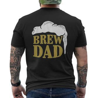 Brew Dad Micro Brew Mens Back Print T-shirt | Mazezy