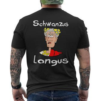Brian Das Leben Des Schwanzu Longus T-Shirt mit Rückendruck - Seseable