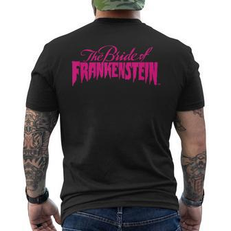 The Bride Of Frankenstein Original Men's T-shirt Back Print - Monsterry AU