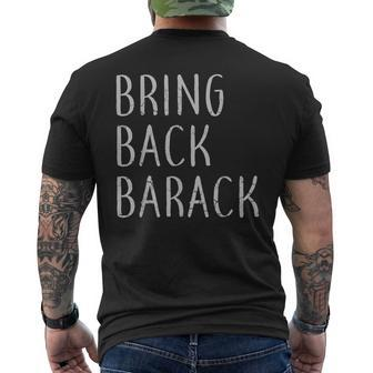 Bring Back Barack Obama Men's T-shirt Back Print - Monsterry DE