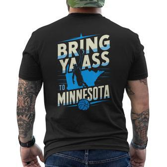 Bring Ya Ass To Minnesota Bring Ya Ass Men's T-shirt Back Print - Seseable
