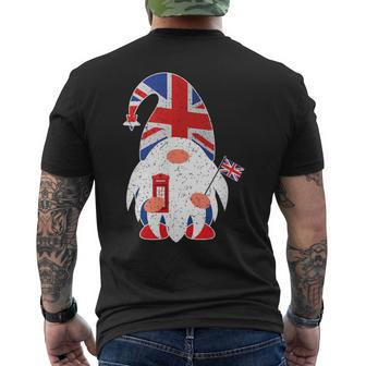 British Gnome England Uk Vintage Men's T-shirt Back Print - Monsterry CA