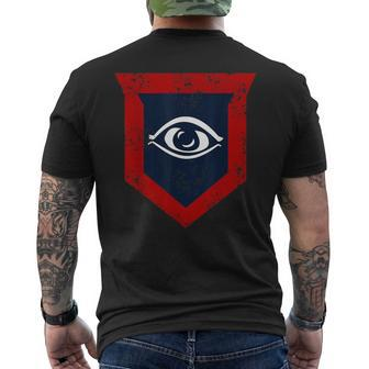 British Wwii Guards Armoured Division Distressed Men's T-shirt Back Print - Thegiftio UK