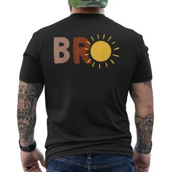 Brother Of The Birthday First Trip Around The Sun Birthday Men's T-shirt Back Print - Thegiftio UK
