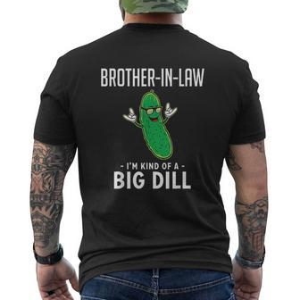 For Brother In Law Mens Back Print T-shirt - Thegiftio UK