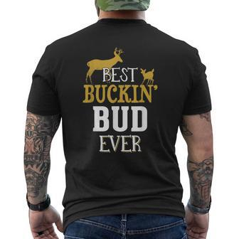Bud Hunting Buck Hunting For Dad Grandpa Men's T-shirt Back Print - Monsterry DE