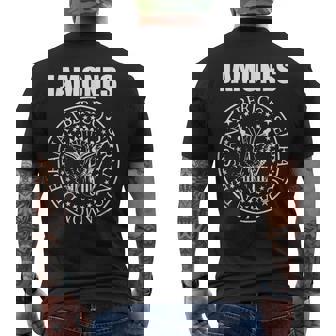 Buenos Jamones Camiseta Hombre Estampado Espalda - Regaloses