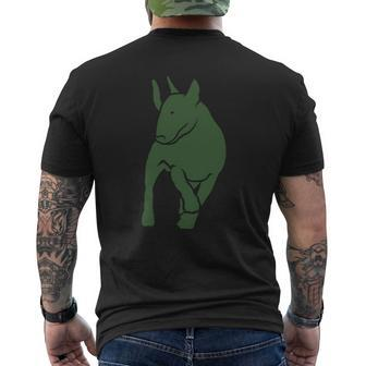 Bull Terrier Inmotion T-Shirt Mens Back Print T-shirt - Thegiftio UK
