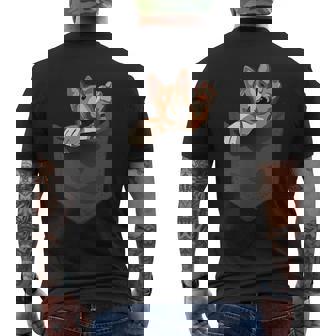Bull Terrier Lover Camisa Bull Terrier En Bolsillo Bull Terrier Camiseta Hombre Estampado Espalda - Regaloses