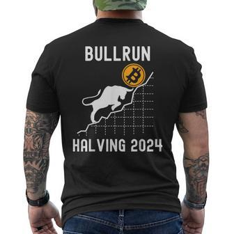 Bullrun Bitcoin Halving 2024 I Was Part Of It Men's T-shirt Back Print - Monsterry