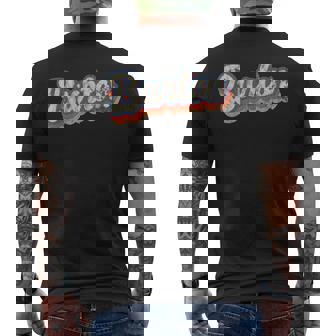 Burton Camisa Con Nombre Personalizado Con Letras De Los Años 70 Camiseta Hombre Estampado Espalda - Regaloses