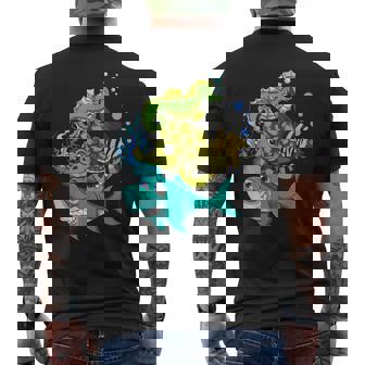 Caballito De Mar Tiburón Tortuga Niños Escuadra De Animal Camiseta Hombre Estampado Espalda - Regaloses