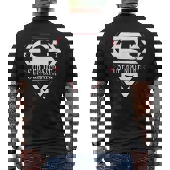 Cadeau Maitre D'école Fin D'année Super Maitre Instituteur T-shirt imprimé au dos - Cadeauxyz