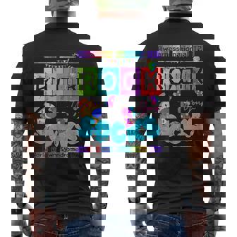 Calcetines De Rock Y Rock T21 Para Concienciación Del Día Mundial Del Síndrome De Down Camiseta Hombre Estampado Espalda - Regaloses