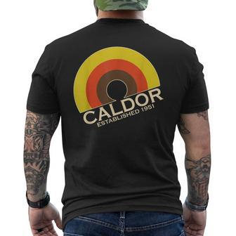 Caldor Department Store Vintage New England Retro Men's T-shirt Back Print - Monsterry